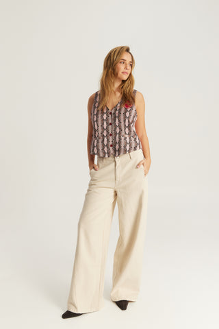 Cameron Printed Vest