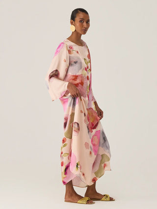 Californian Poppies Kaftan Dress