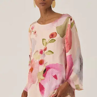 Californian Poppies Kaftan Dress