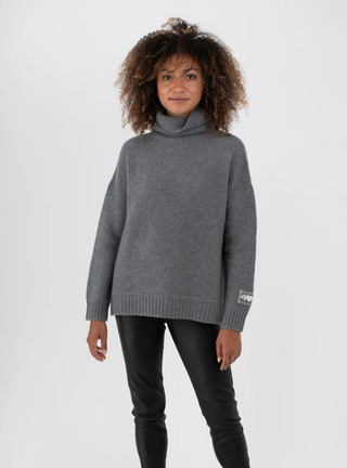 4 Loving People Ingrid Cashmere Sweater in Sky Grey – SeeSaw Boutique