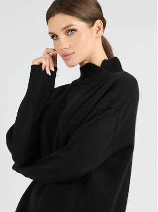 4-Loving-People_Niseko-Pullover_Black_Closeup_SeeSaw-Boutique