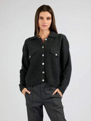 4-Loving-People_Telluride-Cardigan_Charcoal_Front_SeeSaw-Boutique