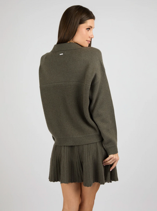 4-Loving-People_Telluride-Cardigan_Moss_Back_SeeSaw-Boutique