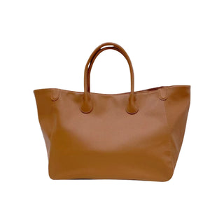 Oversized Faux Leather Everyday Tote Bag