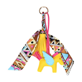 Horse Bag Charm with Scarf