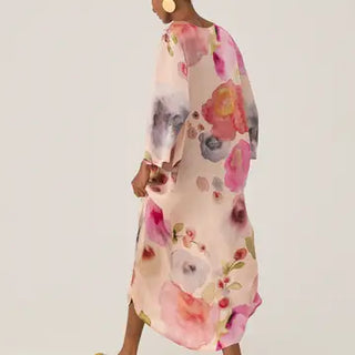 Californian Poppies Kaftan Dress