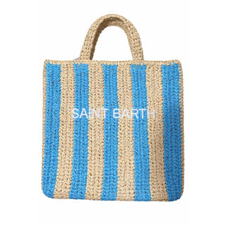 Woven Raffia Straw Tote Bag