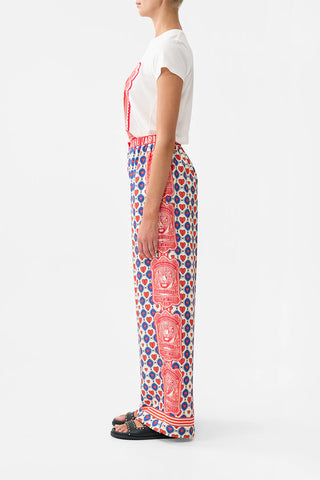 Button Front Lounge Pant
