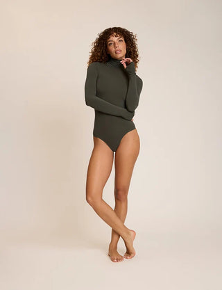 Ballet Long Sleeve Turtleneck Bodysuit