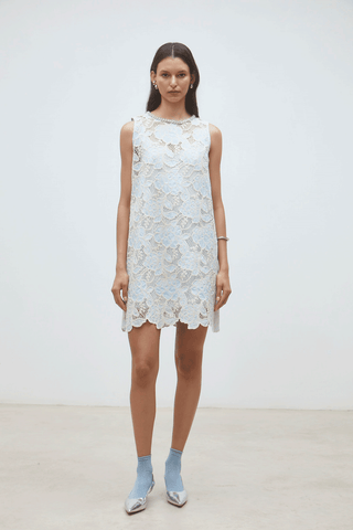 Bridal Shower Guest Dress Blue Lace Mini Dress Outfit for Events & Occasions SeeSaw Boutique T0 Bridal Shower Guest Dress Blue Lace Mini Dress Outfit for Events & Occasions SeeSaw Boutique T0