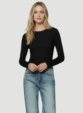 Machine Washable Cashmere Long Sleeve Crewneck Sweater