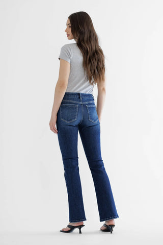 Mid-Rise Bootcut Jeans