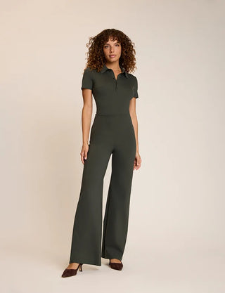 Neoprene Wide Leg Pant