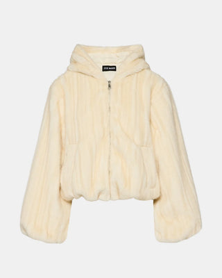Mavis Faux Fur Hooded Jacket