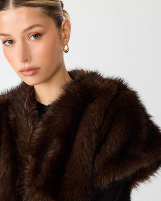 Jalen Faux Fur Bolero