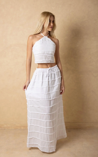 Marbella Tiered Maxi Skirt