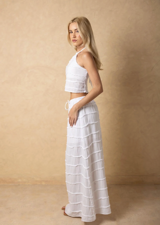 Marbella Tiered Maxi Skirt