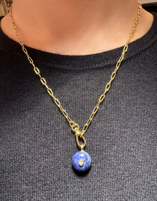 Natural Stone Pendant Necklace
