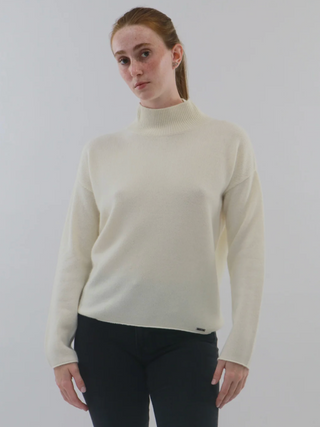 Gemma Mongolian Cashmere Mock Neck Sweater
