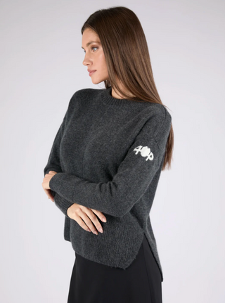 Laax Mongolian Cashmere Crewneck Sweater