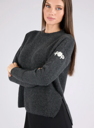 Laax Mongolian Cashmere Crewneck Sweater