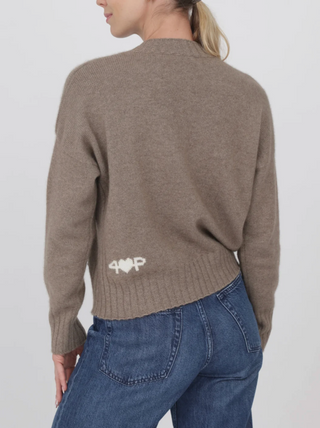 Cara Mongolian Cashmere Crewneck Sweater