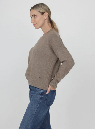 Cara Mongolian Cashmere Crewneck Sweater