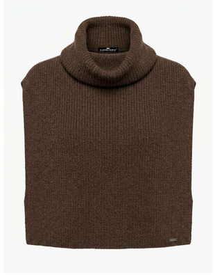 Art Mongolian Cashmere Turtleneck Vest