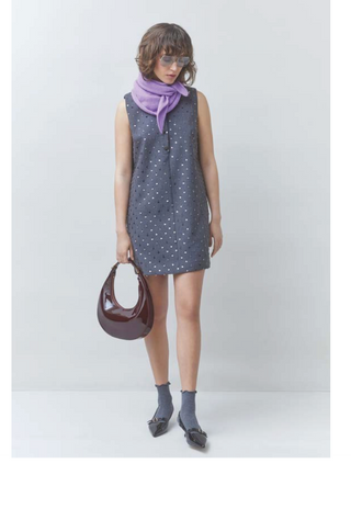 Studded Mini Dress