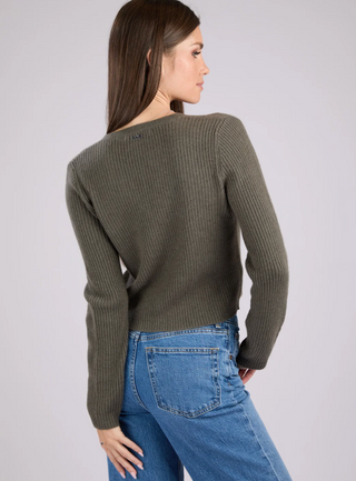 Sail Mongolian Cashmere V-Neck Cardigan