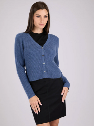 Sail Mongolian Cashmere V-Neck Cardigan