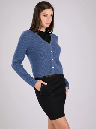Sail Mongolian Cashmere V-Neck Cardigan