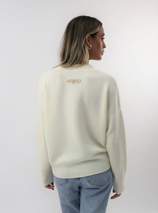 Classic Mongolian Cashmere Crewneck Sweater (Noho)