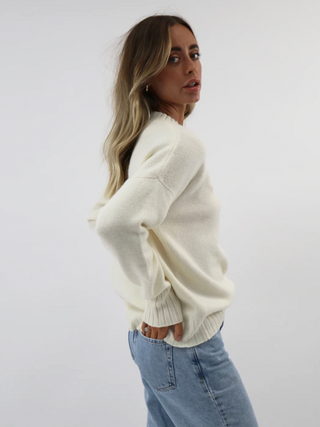 Classic Mongolian Cashmere Crewneck Sweater (Noho)