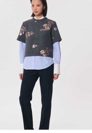 Thelma Floral Knit Top