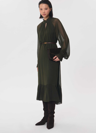 Romana Silk-Blend Maxi Dress