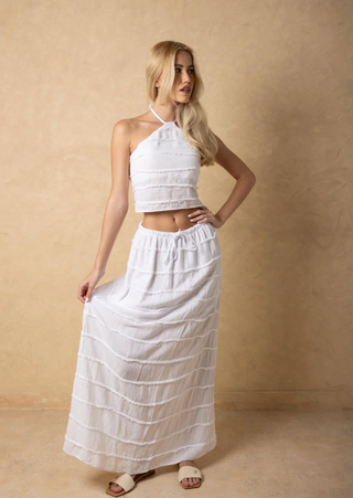 Marbella Tiered Maxi Skirt