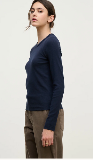 Velvet Rib Long Sleeve