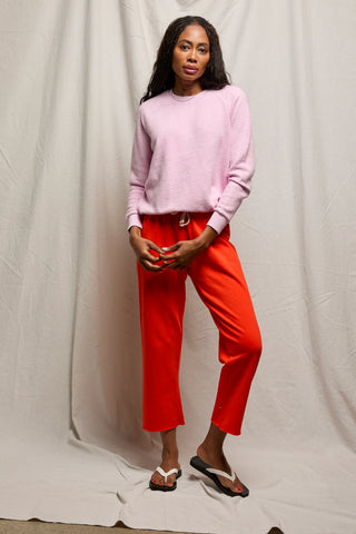 Reverse Fleece Shrunken Crewneck Sweatshirt