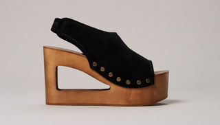 Suede Open Toe Sandal