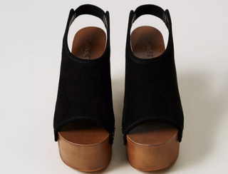 Suede Open Toe Sandal